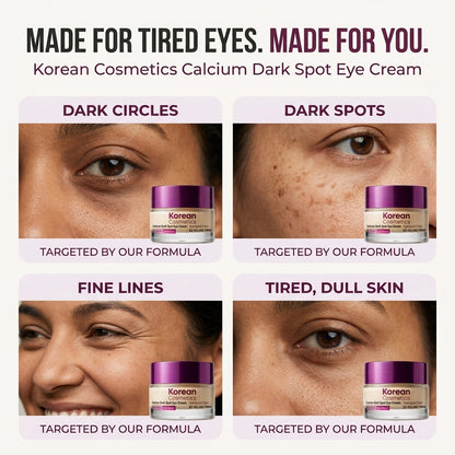 Korean Cosmetics Calcium Dark Spot Eye Cream 15g